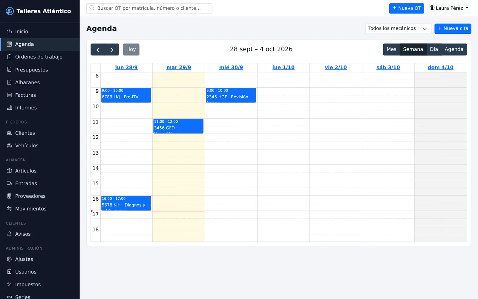 CLIMACO Taller — Agenda